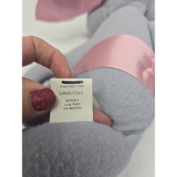 Vintage 1985 Hallmark Somebuddies Hopper Hare Bunny Rabbit Stuffed Plush Rare - Picture 10 of 16